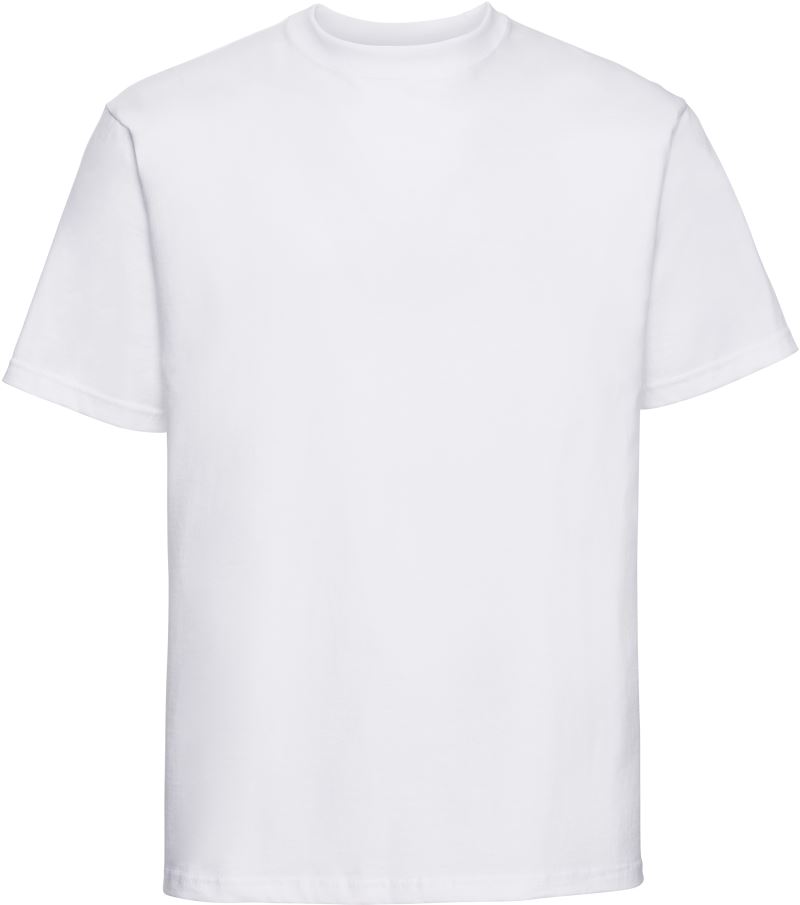 Levně Tričko z těžké bavlny "Authentic" - white