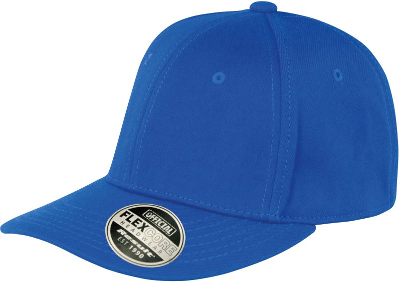 Levně 6 panelová flex kšiltovka - vivid blue