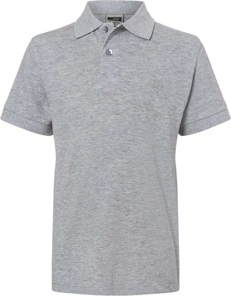 Levně Dětské piqué polo - grey heather