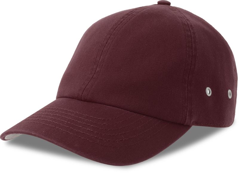 Levně 6 panelová baseballová kšiltovka - burgundy