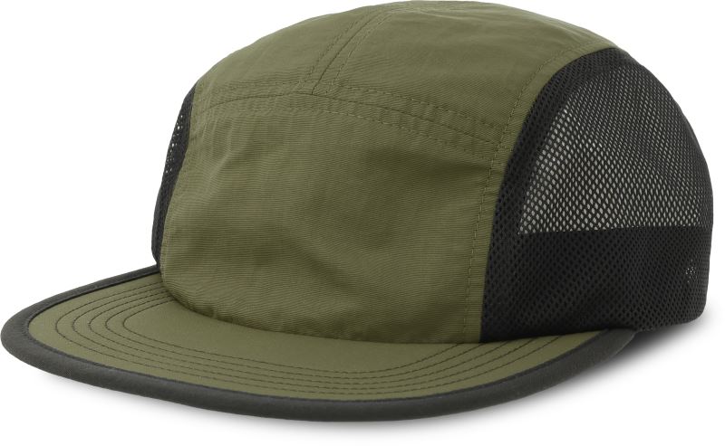 Levně 5 panelová skládací kšiltovka - olive