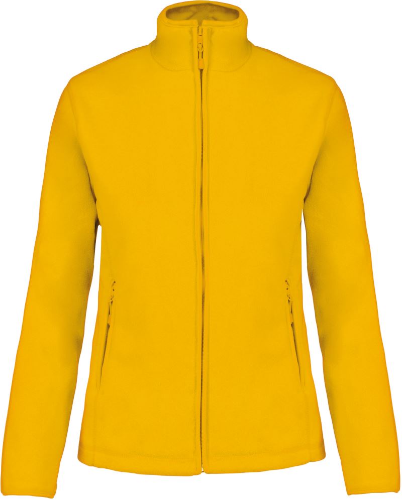 Levně Dámská mikrofleecová bunda "Maureen" - yellow