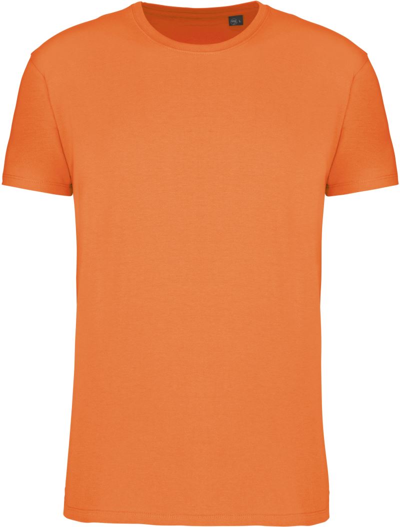 Levně Tričko z těžké bio bavlny - light orange