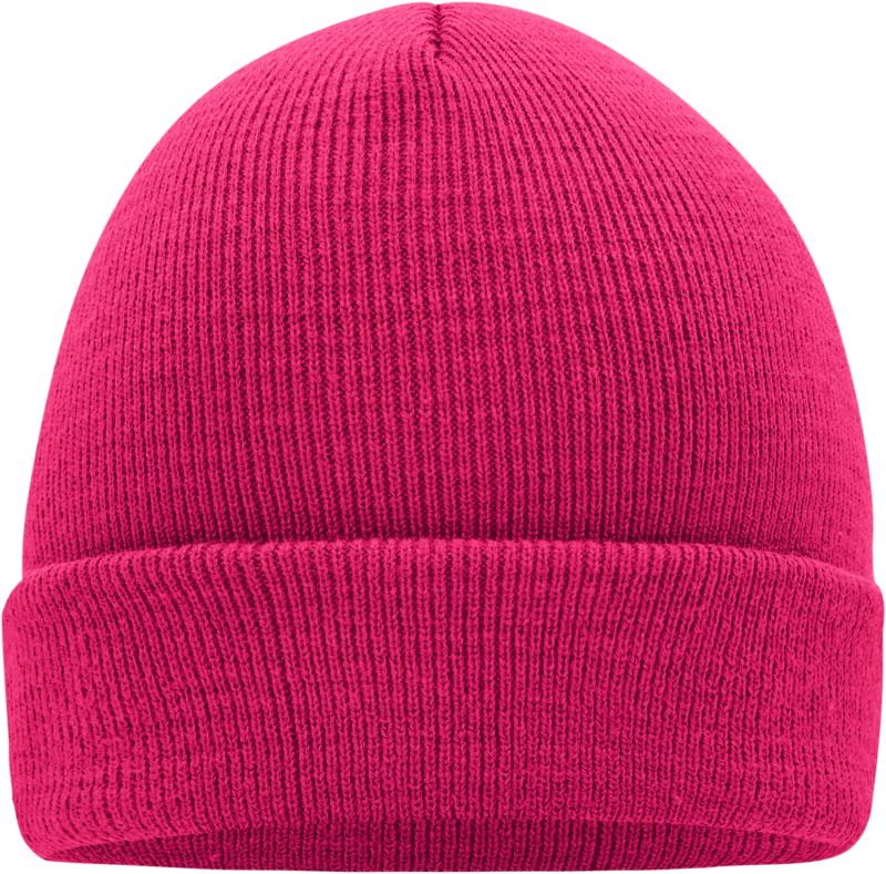 Levně Pletená čepice - magenta