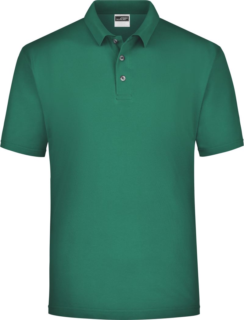 Levně Piqué polo - dark green