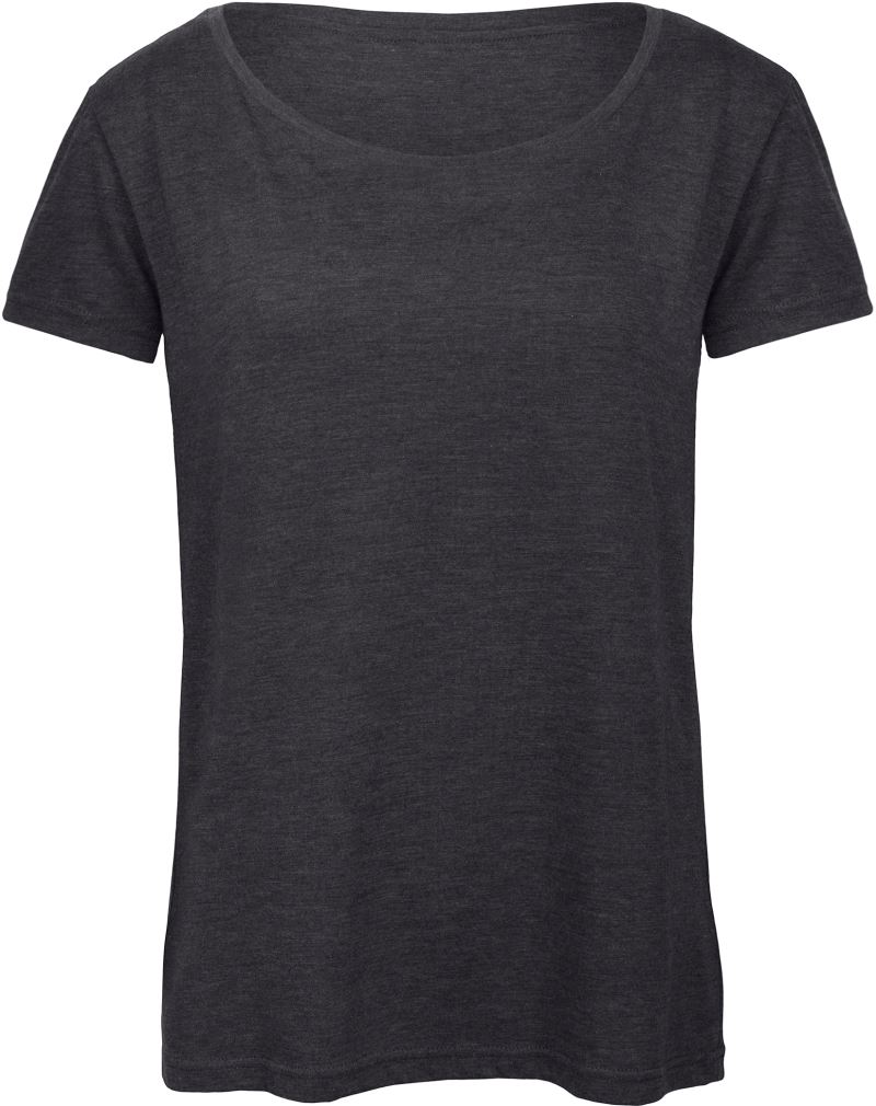 Levně Dámské tričko - heather dark grey