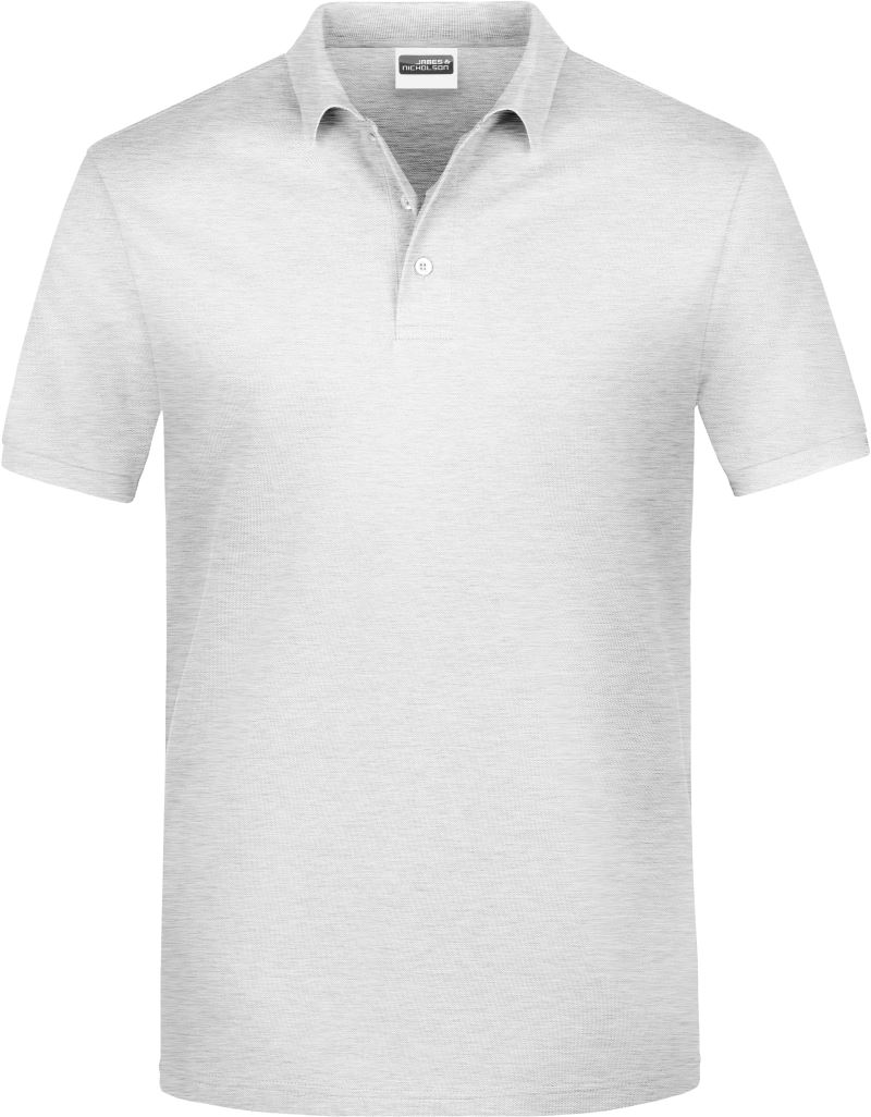 Levně Pánské piqué polo - ash