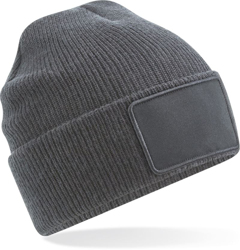 Pletená čepice Thinsulate™ Patch - graphite grey