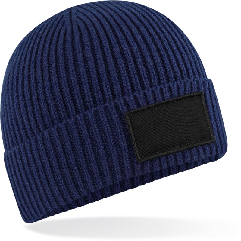 Levně Čepice Patch "Fashion" - oxford navy/black
