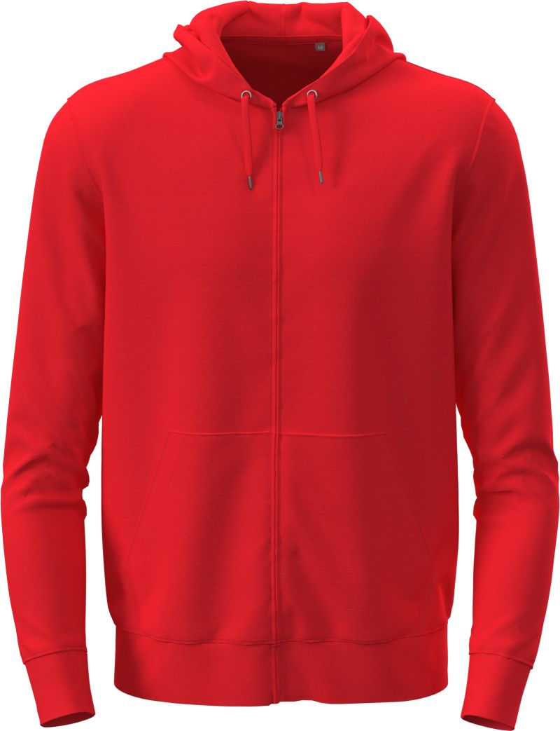 Levně Pánská mikina s kapucí "Classic" - scarlet red