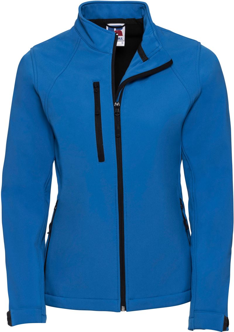 Levně Dámská 3-vrstvá softshellová bunda - azure blue