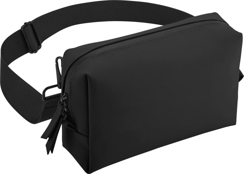 Levně Taška přes rameno matné PU - black