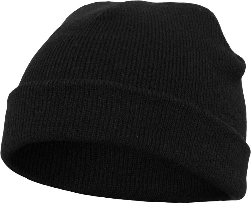 Pletená čepice - black