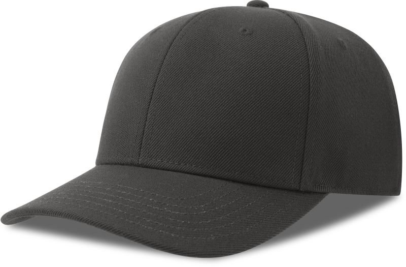 6 panelová kšiltovka - dark grey