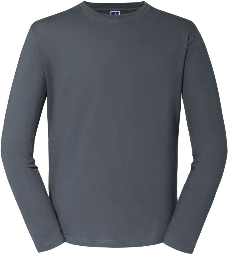 Levně Tričko s dlouhým rukávem "Authentic" - convoy grey