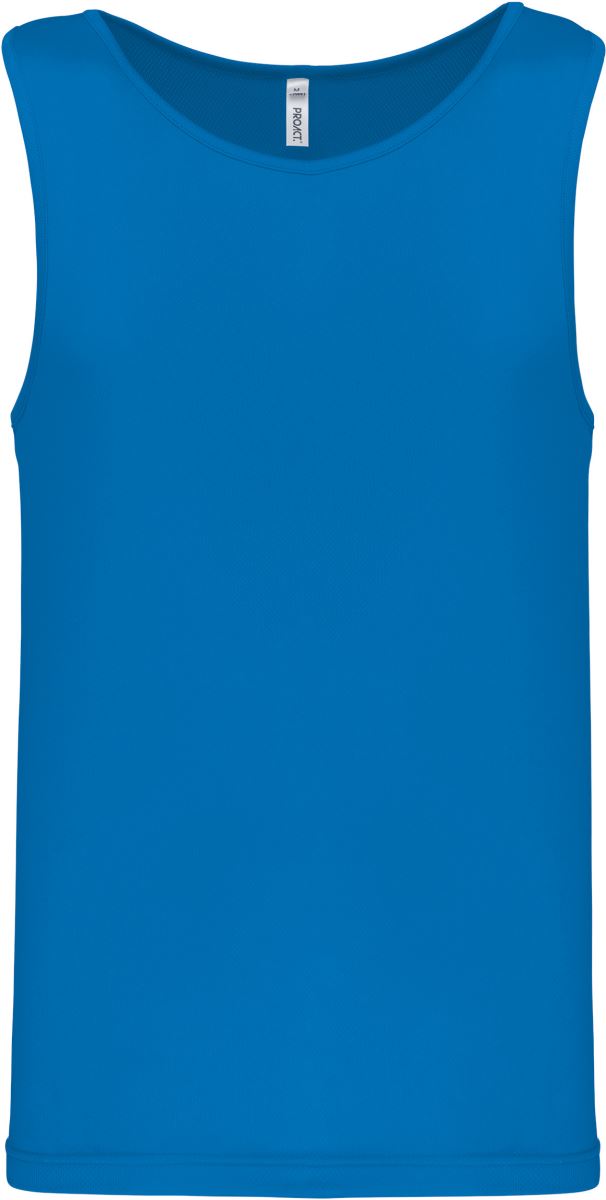 Levně Pánské sportovní tílko - aqua blue