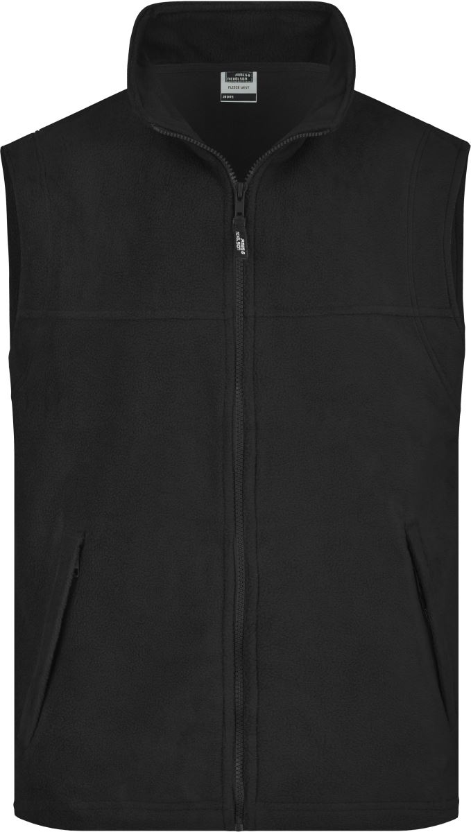 Fleecová vesta - black