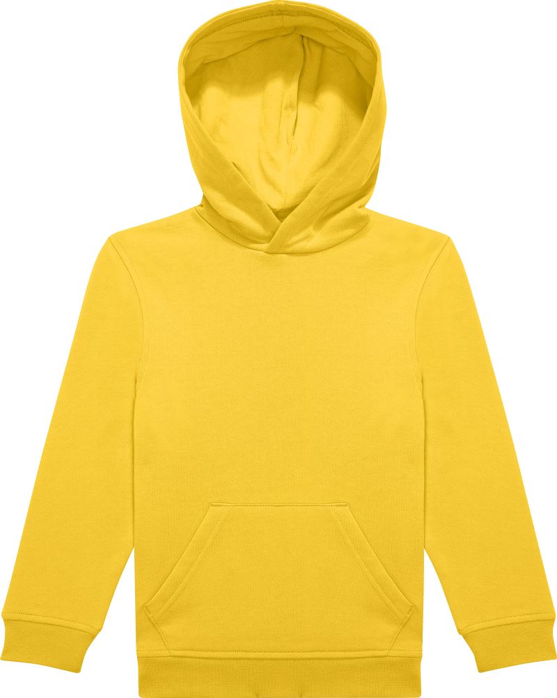 Levně Dětská mikina s kapucí - pop yellow