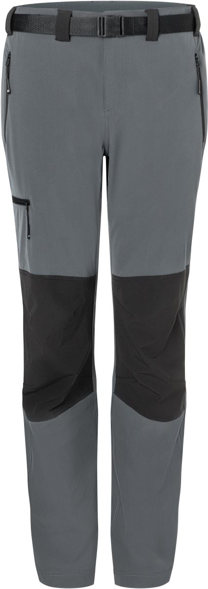 Levně Pánské trekingové kalhoty - carbon/black