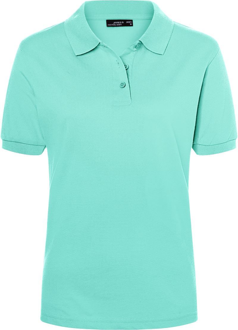Levně Dámské piqué polo - mint