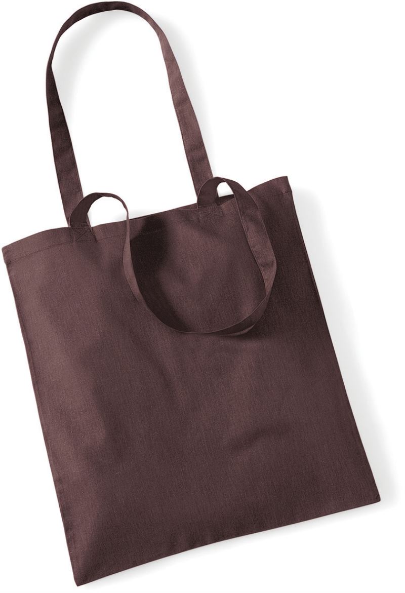 Levně Bavlněná taška "Bag for Life" - chocolate
