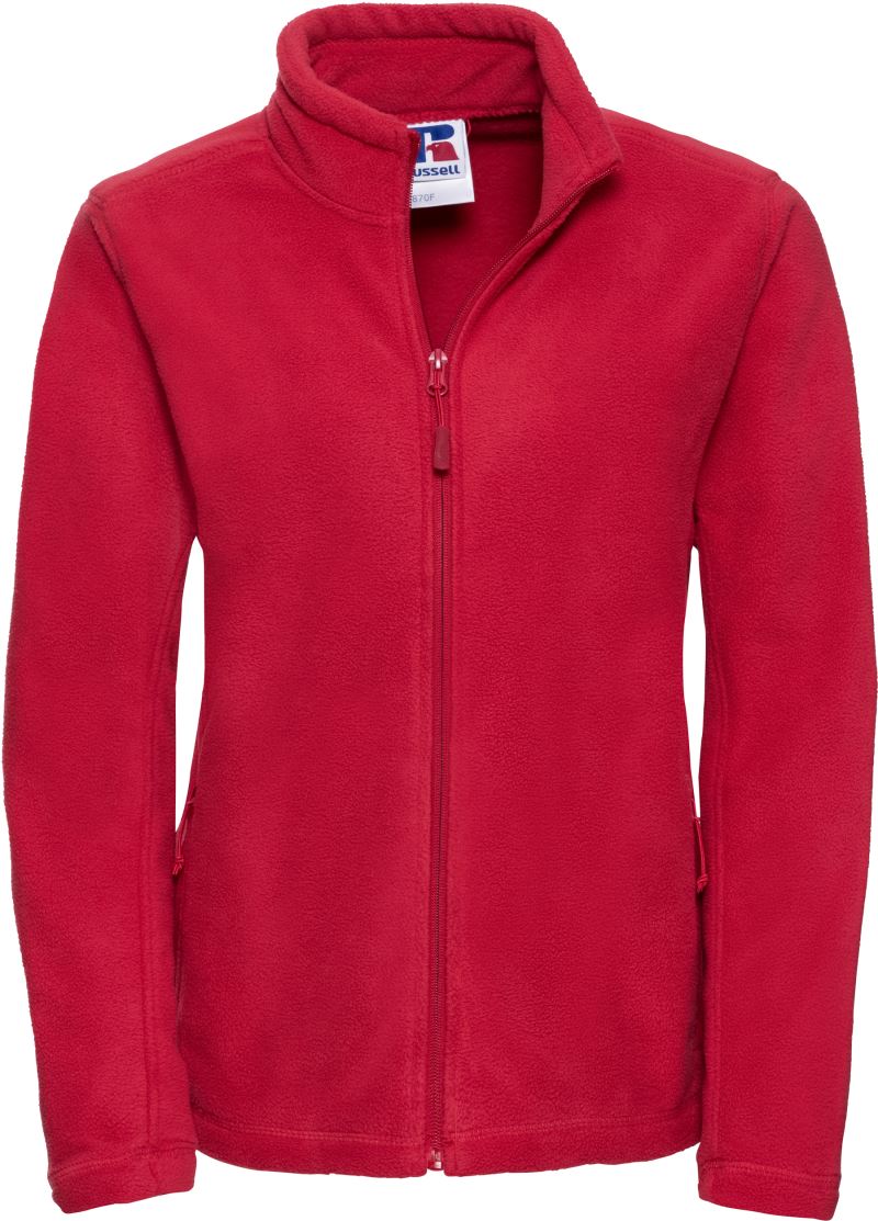 Levně Dámská fleecová bunda - classic red