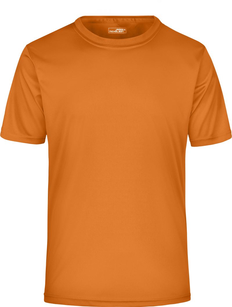 Levně Pánské žerzejové sportovní tričko - orange