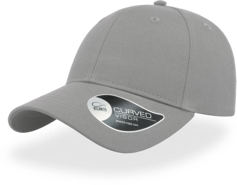 Levně 6 panelová kšiltovka "Hit" - light grey