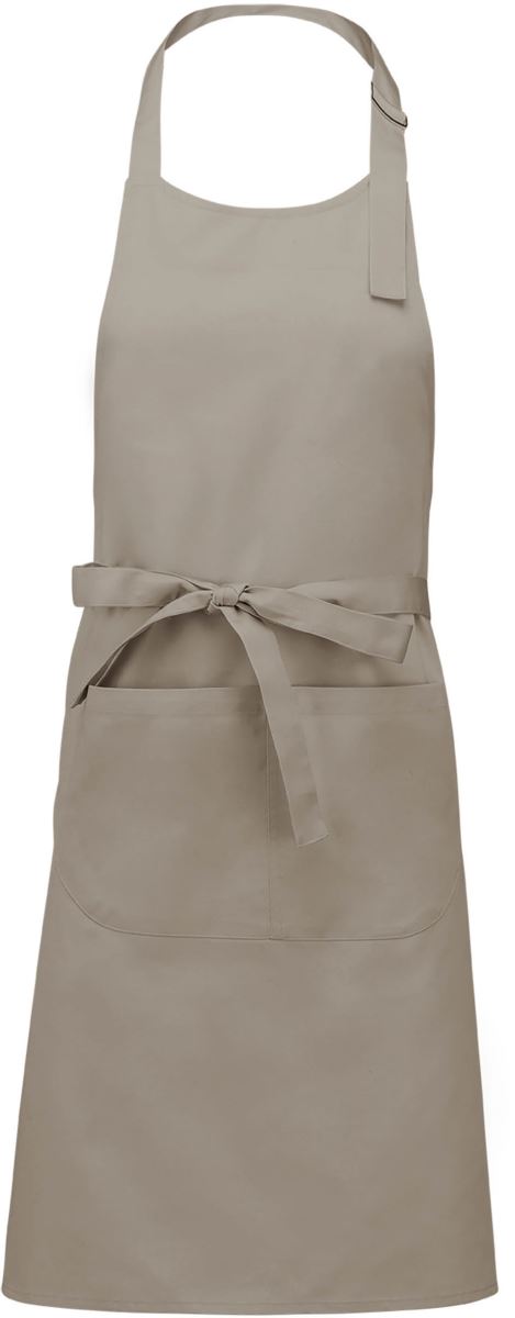 Levně Zástěra s laclem "Sommelier" - beige