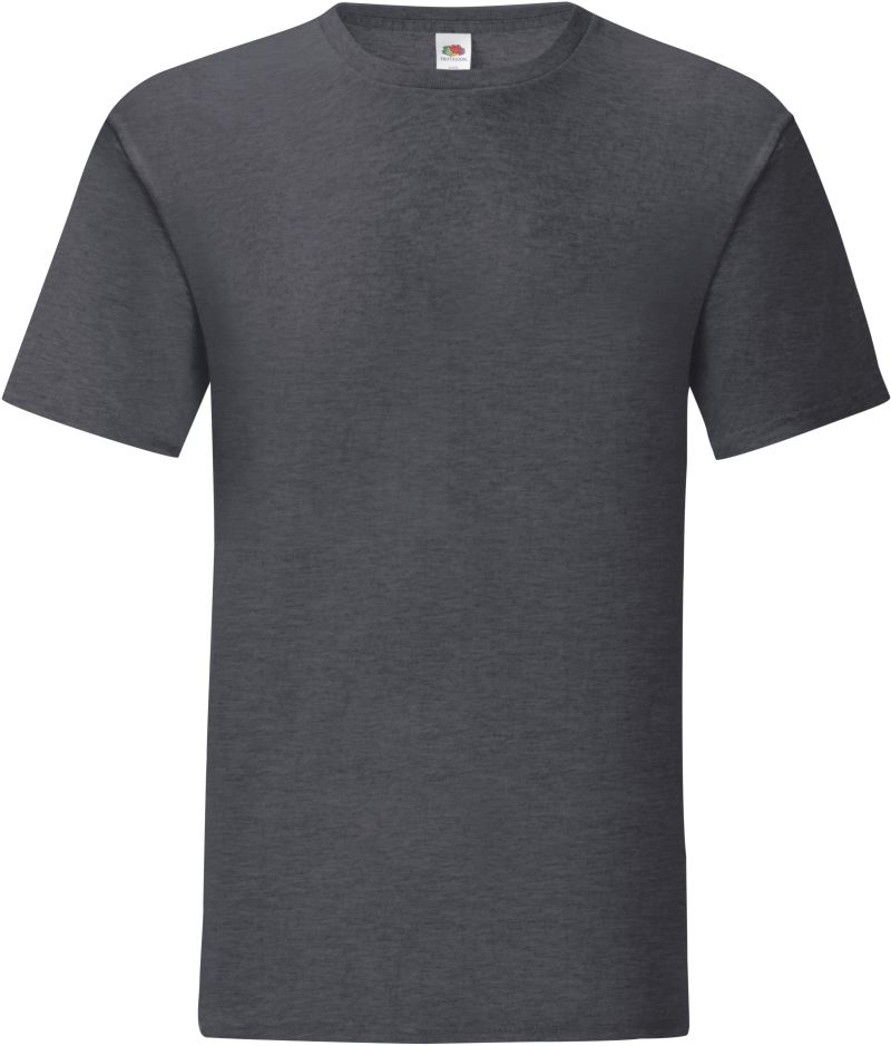 Levně Pánské tričko - dark heather grey
