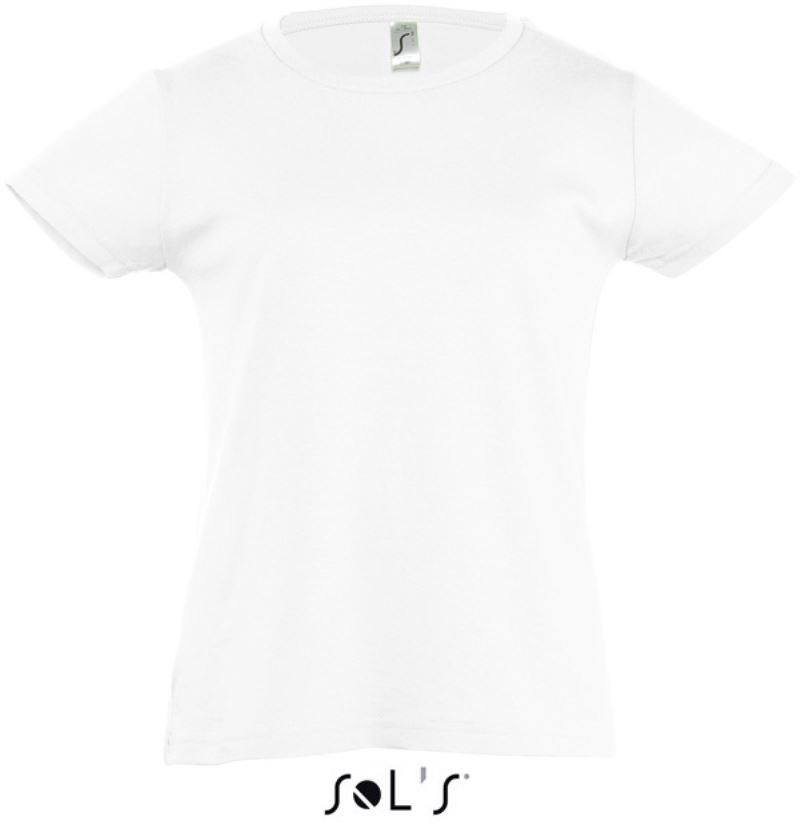 Levně Dívčí tričko - white