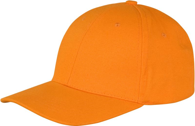Levně 6 panelová nízkoprofilová kšiltovka - orange