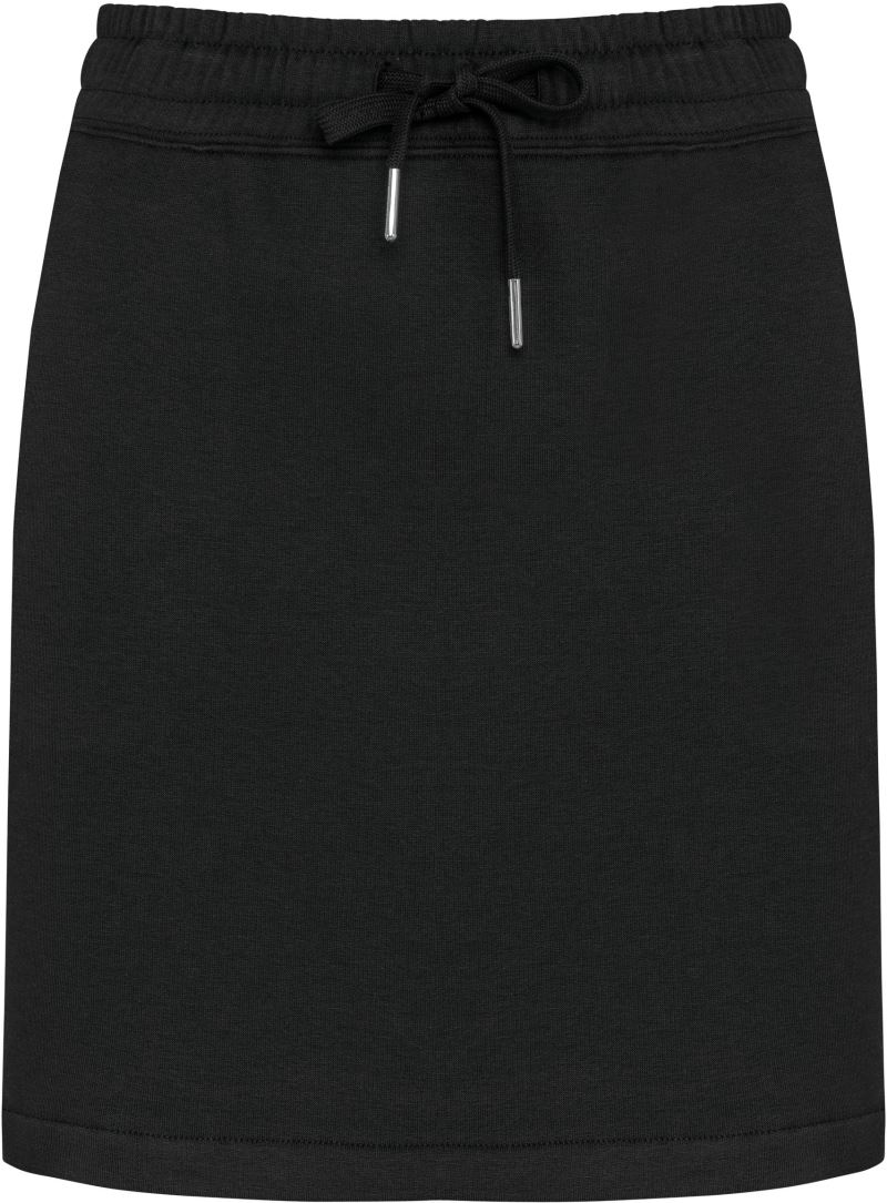 Levně Sweat sukně z bio bavlny - black