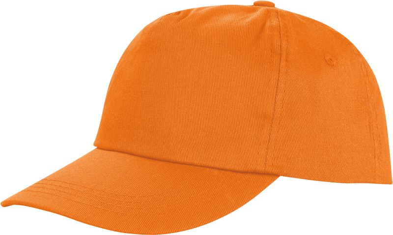 Levně 5 panelová polyesterová kšiltovka - orange