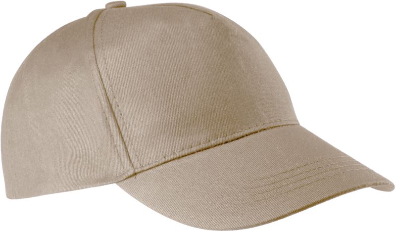 Levně 5 panelová kšiltovka - beige