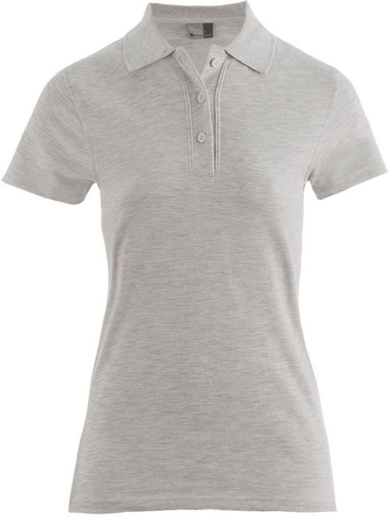 Levně Dámské piqué polo "Superior" - ash