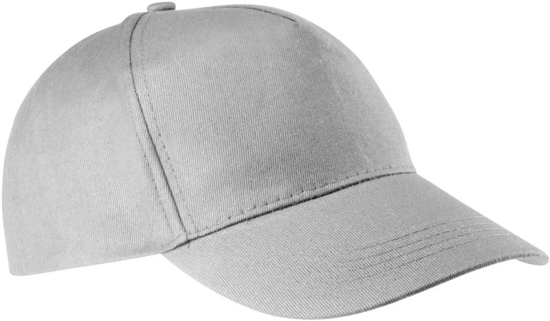 Levně 5 panelová kšiltovka - light grey