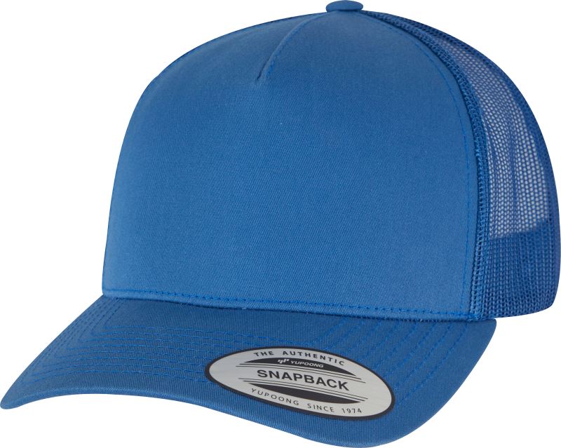 Levně 5 panelová Retro Trucker kšiltovka - dark cobalt/lobl