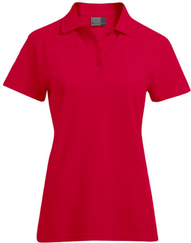 Levně Dámské piqué polo "Superior" - fire red