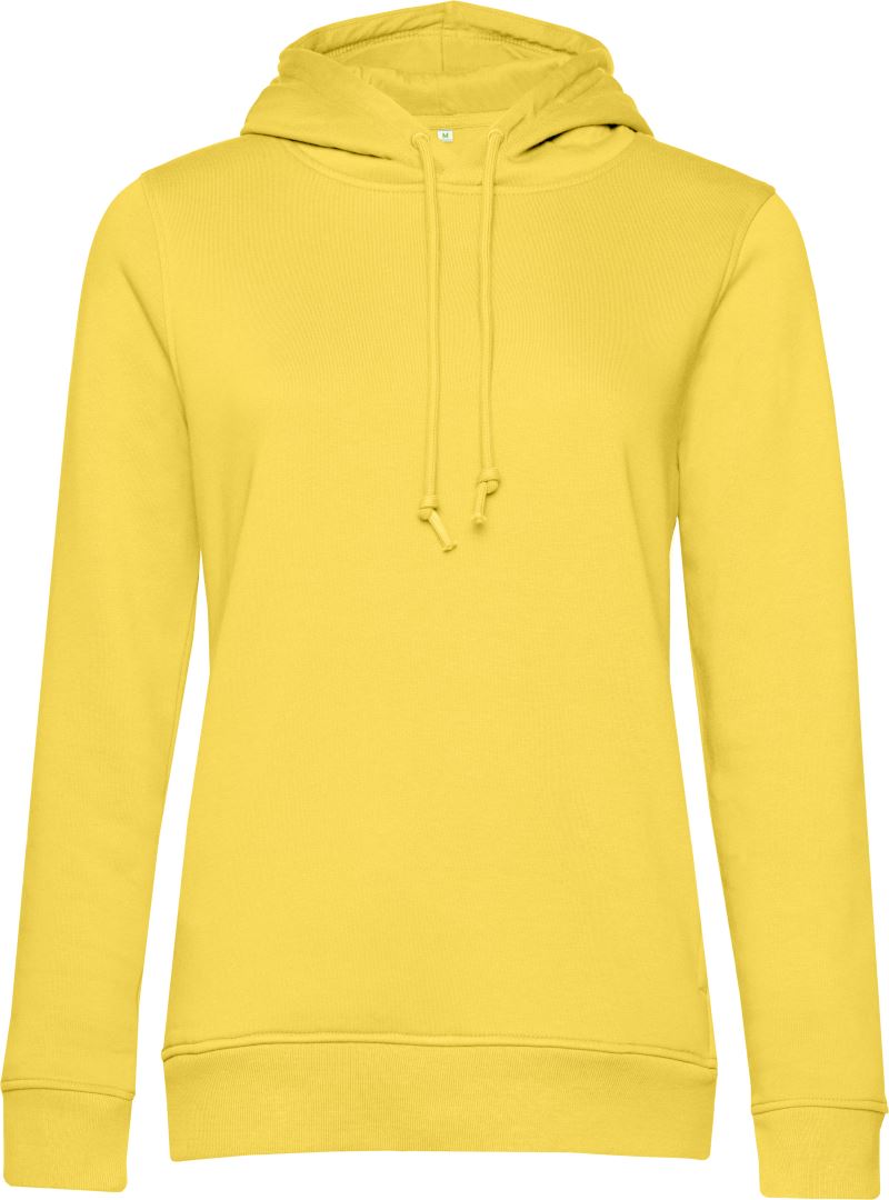 Levně Dámská mikina s kapucí - yellow fizz