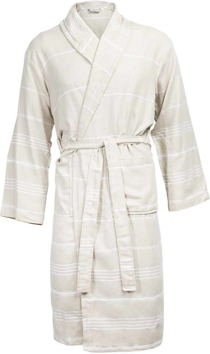 Levně Hamam župan - beige/white