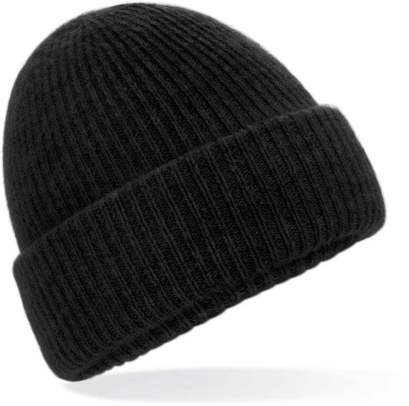 Levně Pletená čepice - black marl