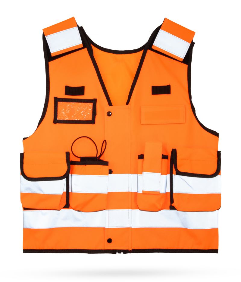 Levně Multifunkční vesta "Tactical" - hi vis orange