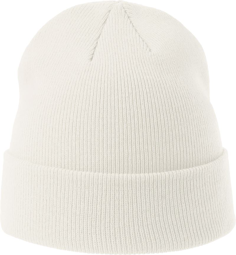 Levně Dětská pletená čepice - white