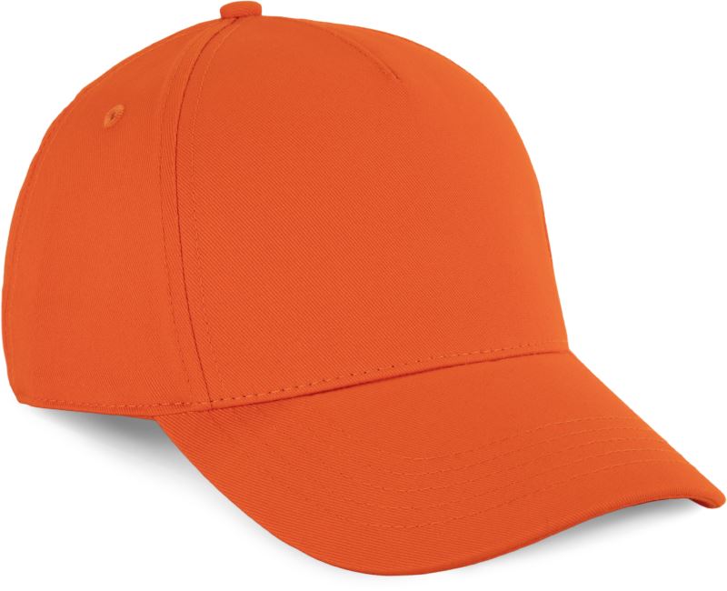 Levně 5 panelová kšiltovka - spicy orange