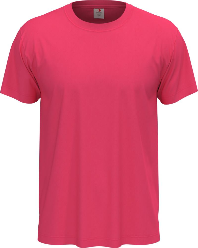 Levně Unisex tričko - sweet pink
