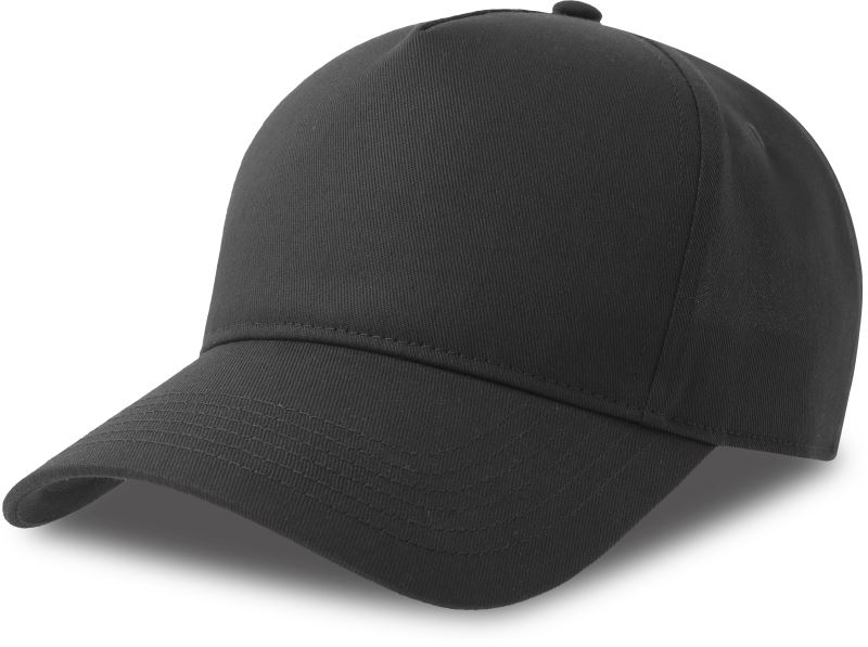 5 panelová baseballová kšiltovka - dark grey