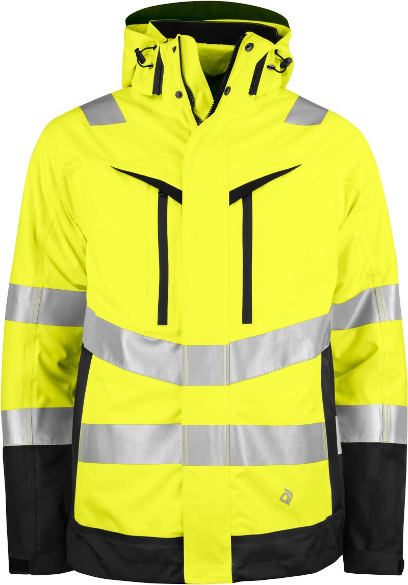 Levně 3-v-1 bezpečnostní bunda - hi vis yellow/black