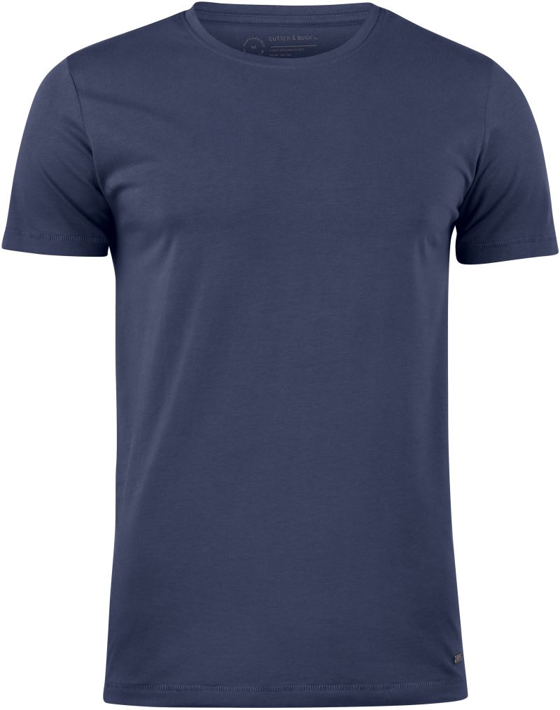 Levně Pánské elastické tričko - dark navy