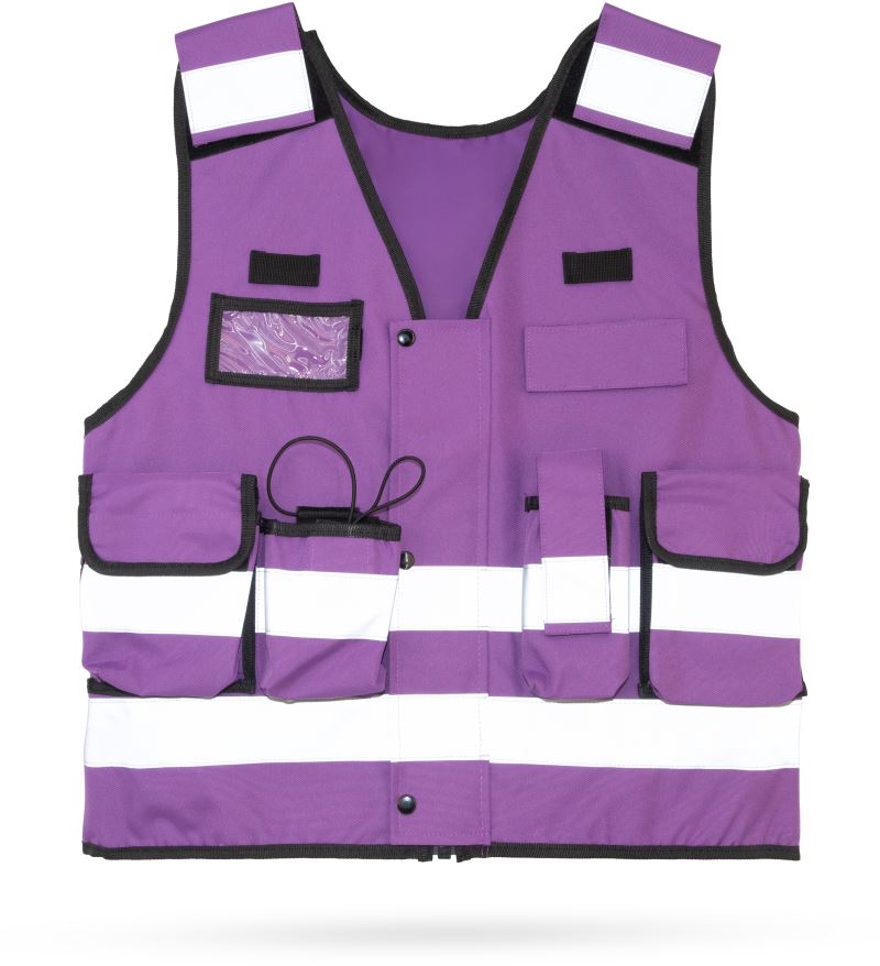 Levně Multifunkční vesta "Tactical" - violet